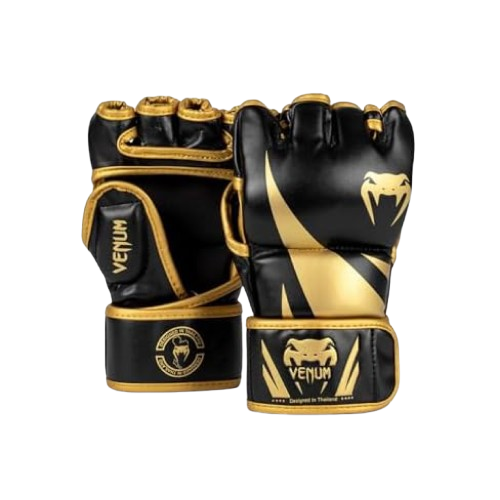 Venum Challenger MMA Gloves, Black/Gold