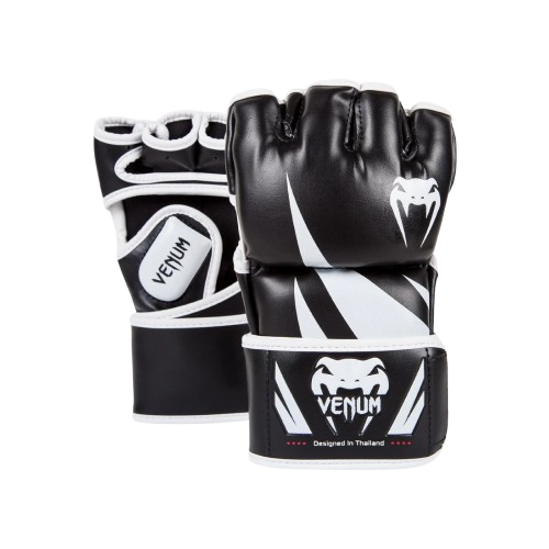 Venum Challenger MMA Gloves, Black/White